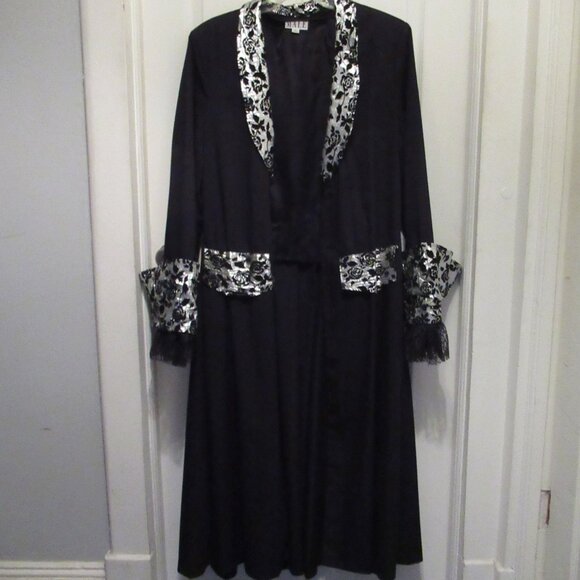 Men's Long Top Coat 4 Piece + Wig & Matching Dress 18th-19th Century Halloween - Picture 1 of 15